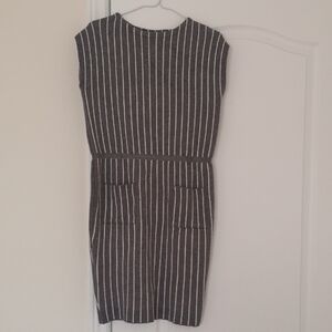 Wool Striped Dress